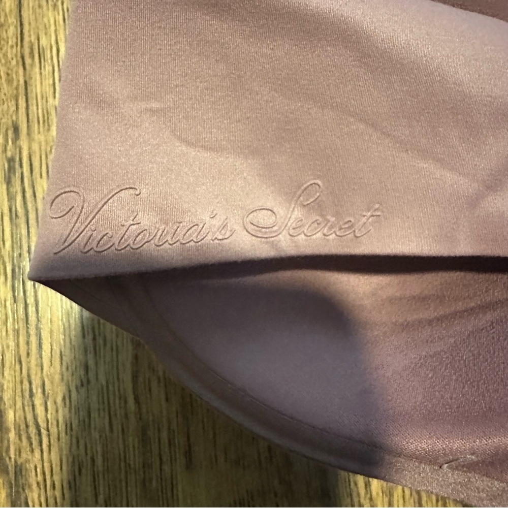 Victoria’s Secret brown/rose padded Bra size 36B sexy adjustable straps - Picture 3 of 7